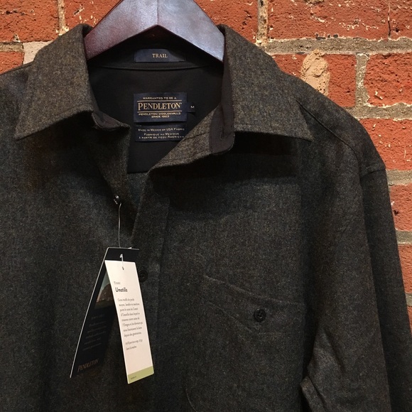 NWT • Pendleton •  TRAIL SHIRT • 100% wool • Sz M - Picture 2 of 8